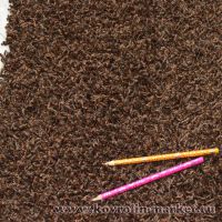 Шамоникс  94 цвет коричневый | Ковролин высокий ворс | ковролин для дома 